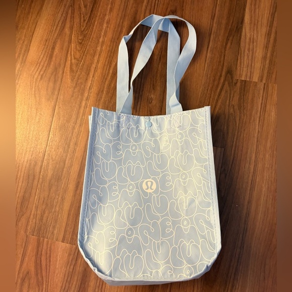 lululemon athletica Handbags - Lululemon Limited Edition Small Blue Shopping Tote